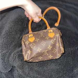 Authentic Louis Vuitton mini speedy bag